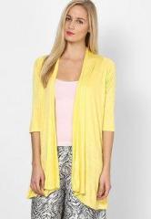 Senora Solid Yellow Shrug women