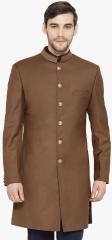 Shaftesbury London Brown Sherwani men