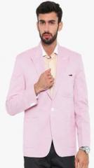 Shaftesbury London Pink Solid Blazer men