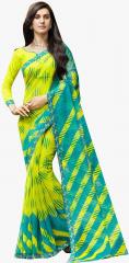 Shaily Lemon Printed Saree women