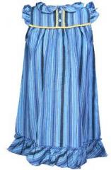 Shopper Tree Solid Blue Nightwear girls