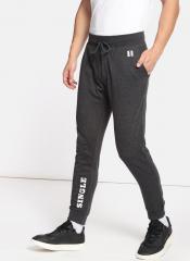 Single Charcoal Slim Fit Track Pants men