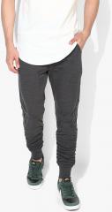 Skult By Shahid Kapoor Charcoal Slim Fit Track Pants men