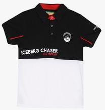 Slub Junior Black T shirt boys