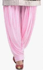 Sohniye Pink Solid Patiala Salwar women