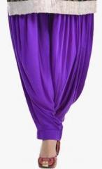 Sohniye Purple Solid Patiala Salwar women