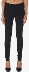 Soie Black Solid Legging women