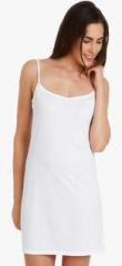 Soie White Solid Camisole women