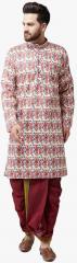 Sojanya Multicoloured Printed Kurta Dhoti Pants men