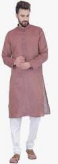 Sojanya Pink Solid Kurta Pyjama men