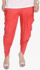 Soundarya Red Solid Heram Pant women