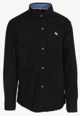 Spark Black Casual Shirt boys