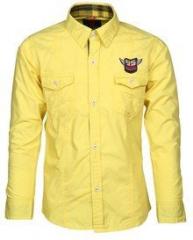 Spark Yellow Casual Shirt boys