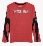 Spiderman Red T Shirt Boys