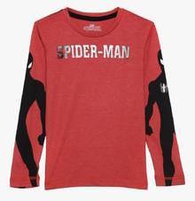 Spiderman Red T Shirt boys