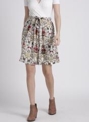 Splash Multicoloured Printed Flared Skirt women