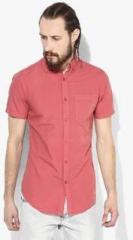 Splash Rust Solid Casual Shirt men