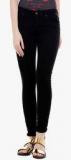 Spykar Black Solid Mid Rise Skinny Fit Jeans women