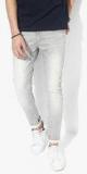 Spykar Grey Washed Low Rise Skinny Fit Jeans Men