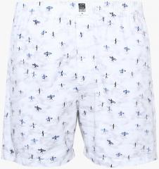 Spykar White Printed Boxers men