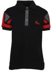 Status Quo Cubs Black Polo Shirt boys