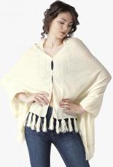 Style Quotient Off White Shrug women