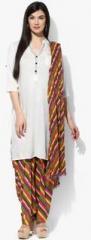 Stylenmart Multicoloured Printed Patiala And Dupatta Set women