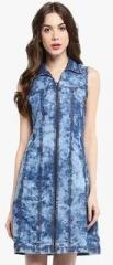 Stylestone Blue Washed Shift Dress women