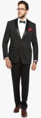 Suitltd Black Solid Suit men