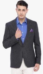 Suitltd Charcoal Grey Solid Blazer men