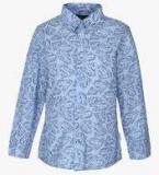 Superman Blue Casual Shirt Boys