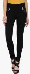 Svt Ada Collection Black Solid Jeggings women