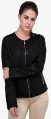 Svt Ada Collection Black Solid Winter Jacket women