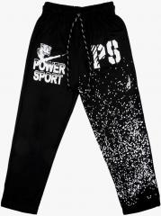 Sweet Angel Black Straight Fit Trackpants girls