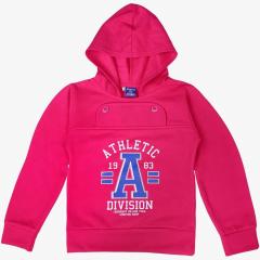 Sweet Angel Pink Printed Hoodie girls