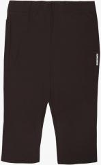 Sweet Dreams Brown Solid Lounge Capris women