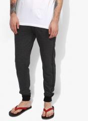 Sweet Dreams Charcoal Grey Textured Pyjama men