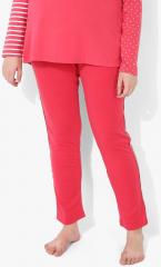 Sweet Dreams Coral Solid Lounge Pants women