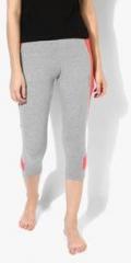 Sweet Dreams Grey Solid Capri women