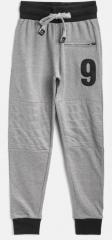 Sweet Dreams Grey Solid Joggers boys