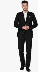 Tag 7 Black Solid Suit men