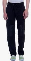 Tag 7 Black Solid Track Pants men