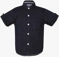 Tales & Stories Black Casual Shirt boys