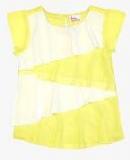 Teeny Tantrums Yellow Casual Top Girls