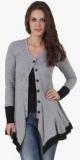 Texco Grey Solid Shrug Women