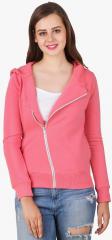 Texco Pink Solid Jacket women