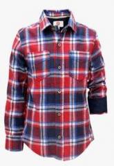 The Cranberry Club Multicoloured Casual Shirt boys