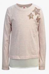 The Cranberry Club Peach Casual Top girls