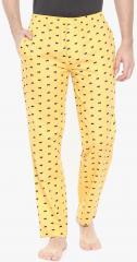 The Indian Garage Co Yellow Printed Pyjama men