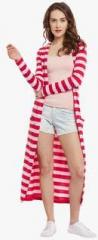 The Silhouette Store Red Striped Shrug women